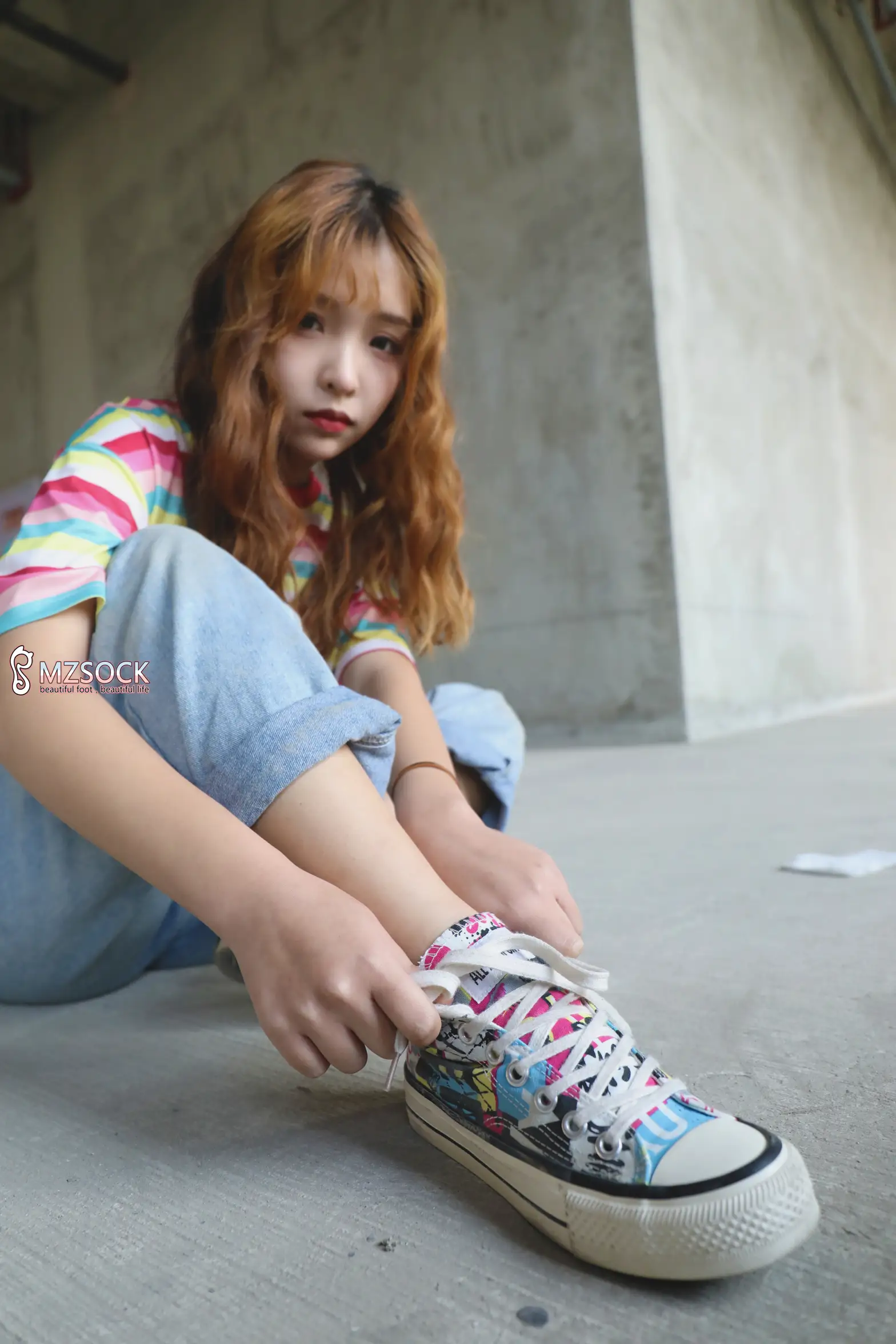 [Mzsock] Love beautiful feet NO.206 ella#[74P]-31