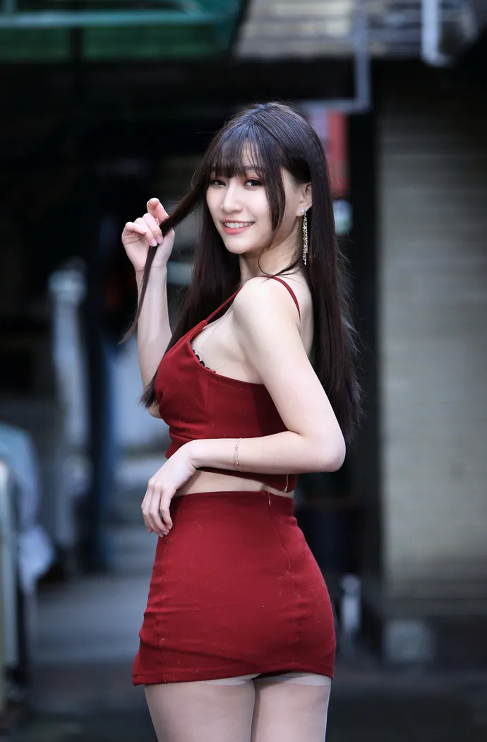 [Mzsock] NO.100 Zhang Yazhu tight skirt stockings high heels beautiful legs street photography#[64P]-63